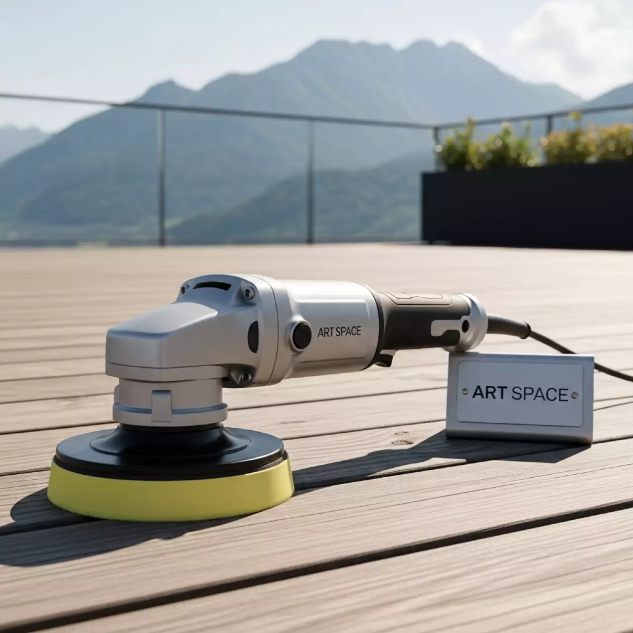 Аренда Машина полировальная Hanskonner HAG918CP 1400 Вт 180 мм в Green Flow Hotel — ART SPACE