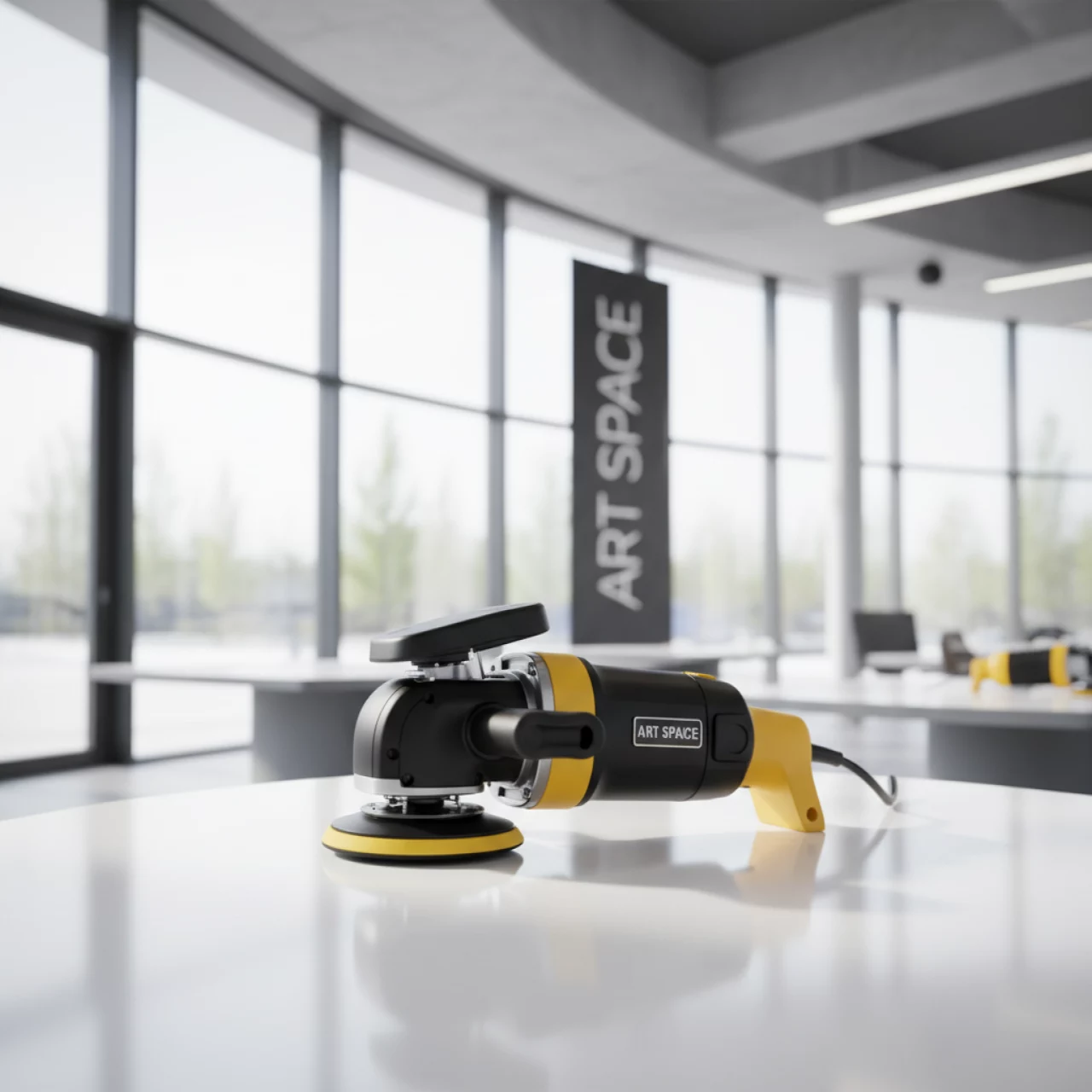 Аренда Машина полировальная Hanskonner HAG 918CP 180 мм в Ледовом дворце «Айсберг» — ART SPACE