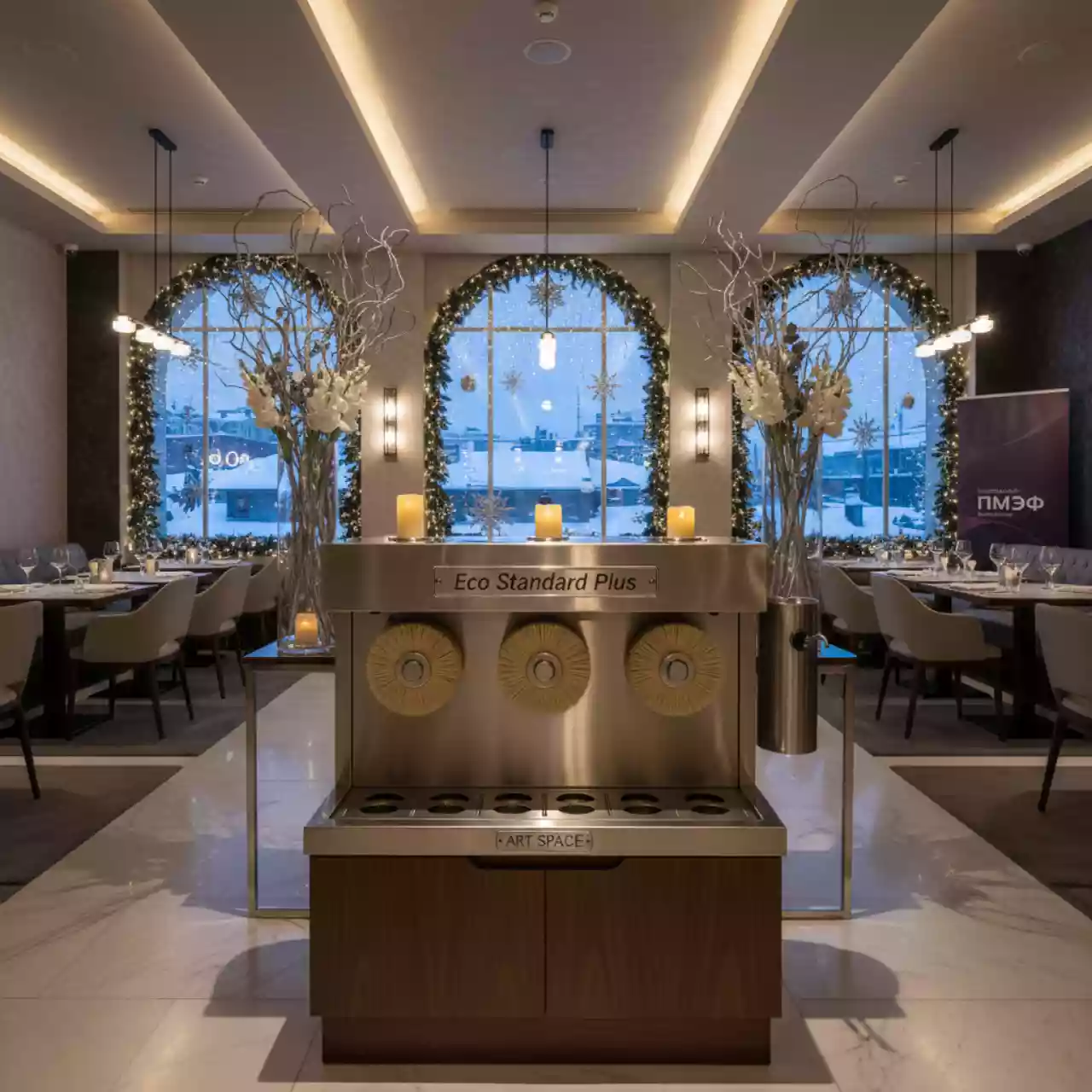 Аренда Машинка для чистки обуви Эко стандарт плюс в ресторане «Высота 5642» — ART SPACE