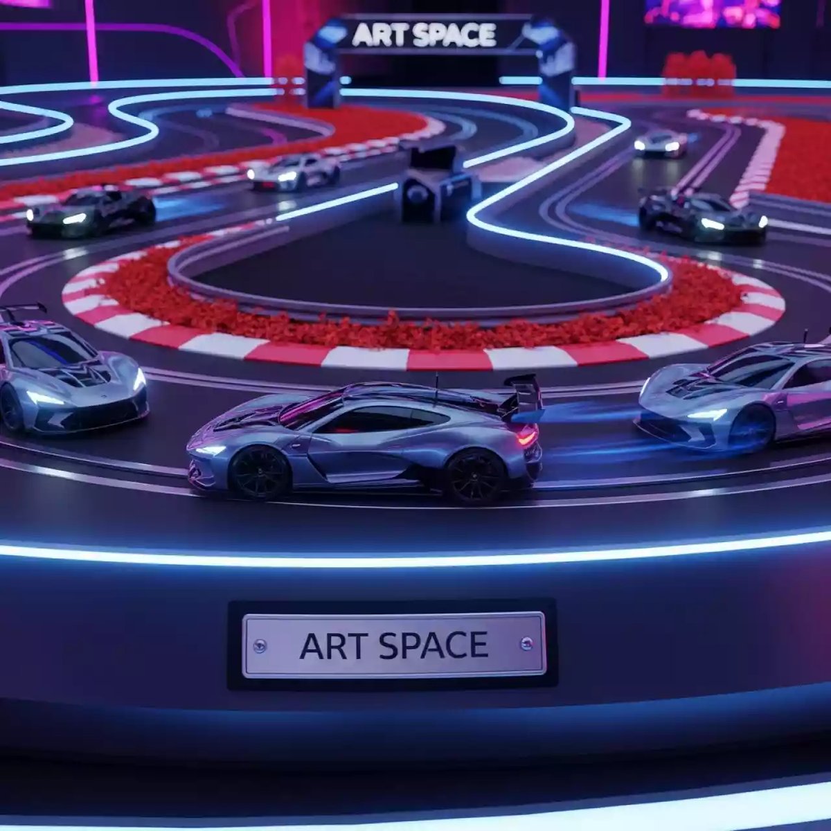 Аренда Машинки радиоуправляемые MiniZ 1 24 в Panorama by Mercure — ART SPACE