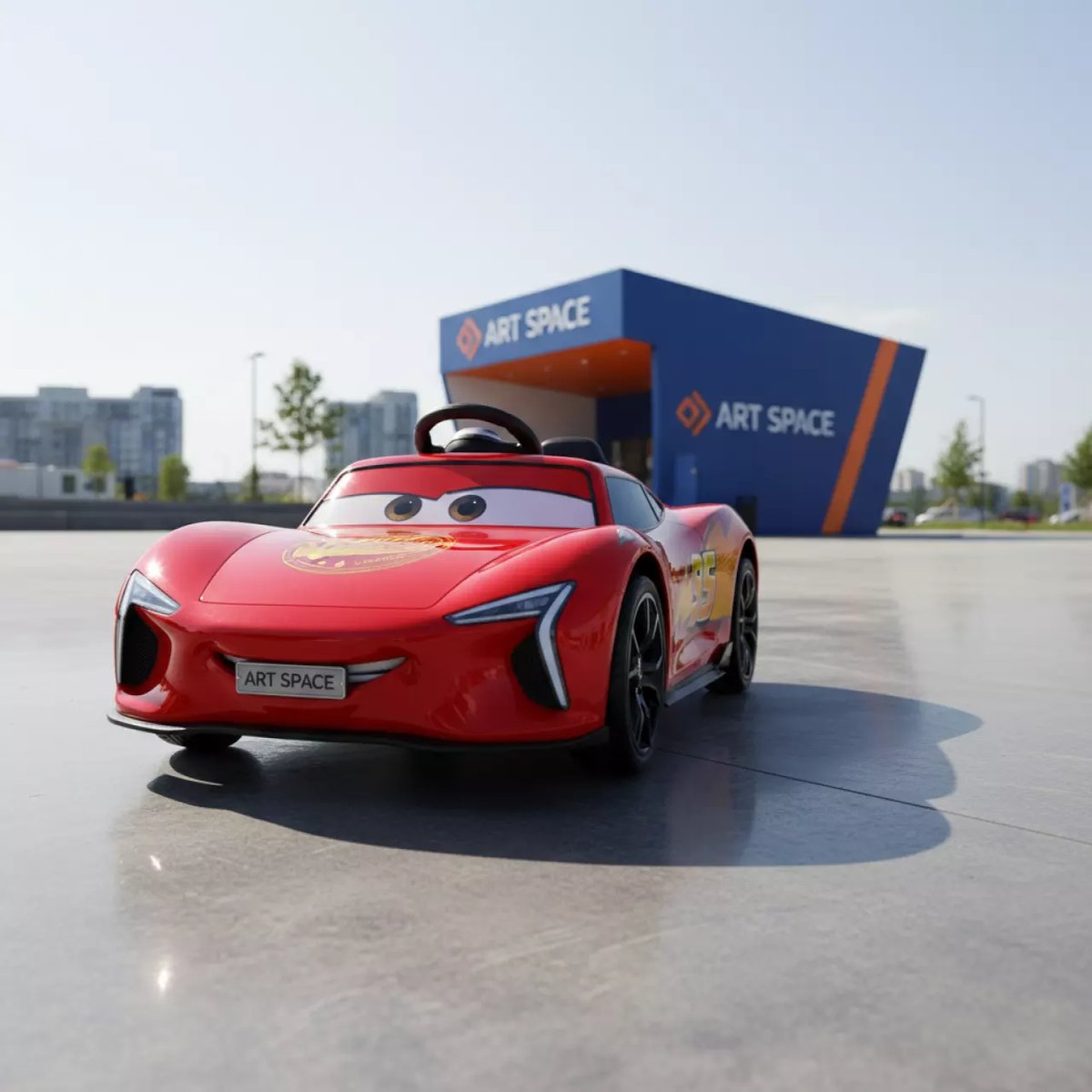 Аренда Машинки «Тачки» в санатории «Октябрьский» — ART SPACE