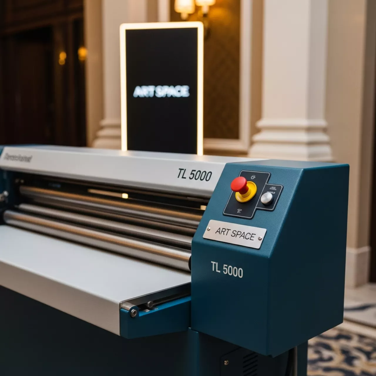 Аренда машины для горячего ламинирования TL 5000 в отеле Hyatt Regency Sochi — ART SPACE