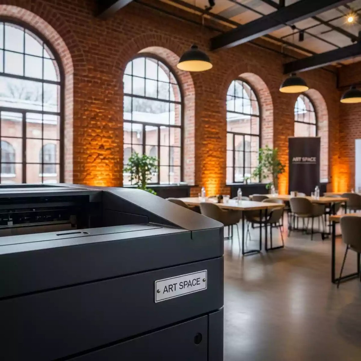 Аренда Машины печатные цифровые Sharp в усадьбе Голицына — ART SPACE