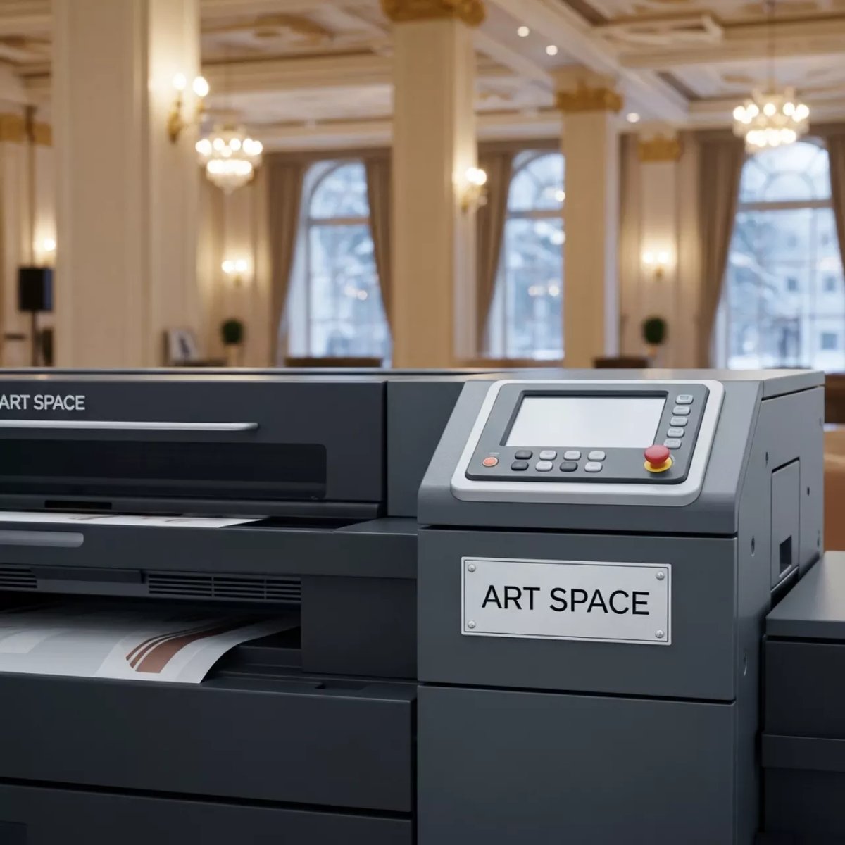 Аренда Машины печатные цифровые в отеле «Богатырь» — ART SPACE