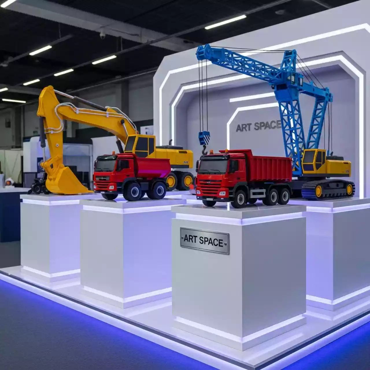 Аренда Машины строительные Lego Duplo в отеле «Богатырь» — ART SPACE