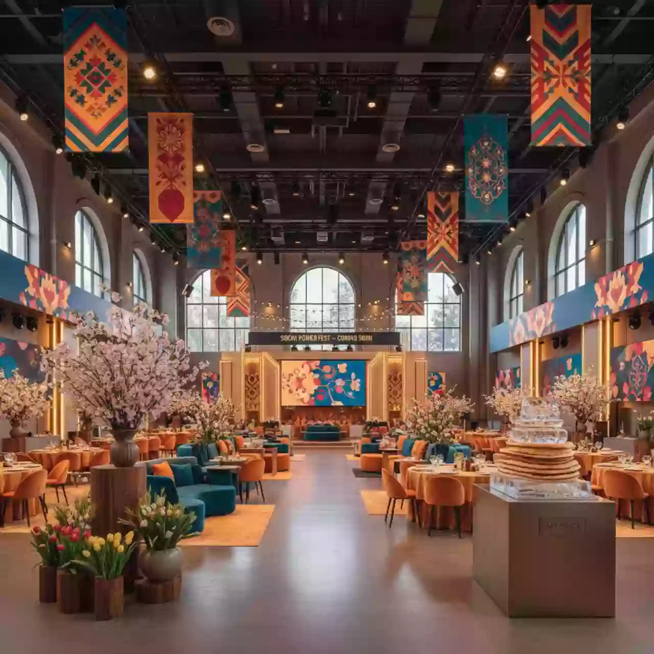 Аренда Масленица в Banket Rent в Университете «Сириус» — ART SPACE