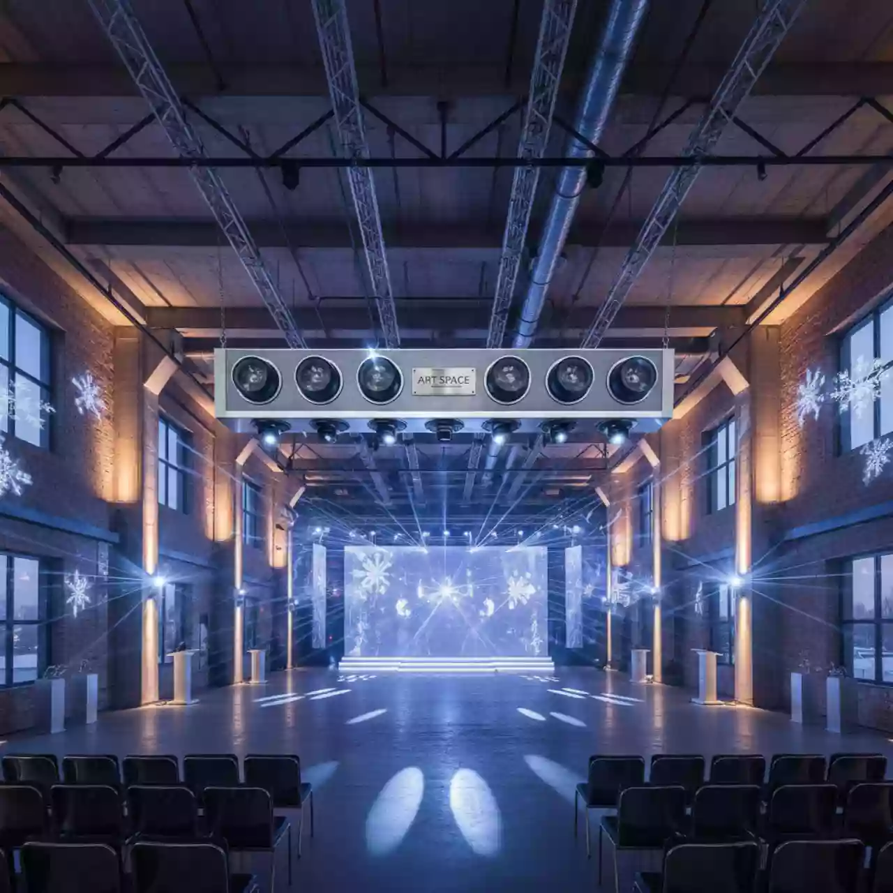 Аренда Массив лазерный 6 eyes laser bar в Ледовом дворце «Айсберг» — ART SPACE