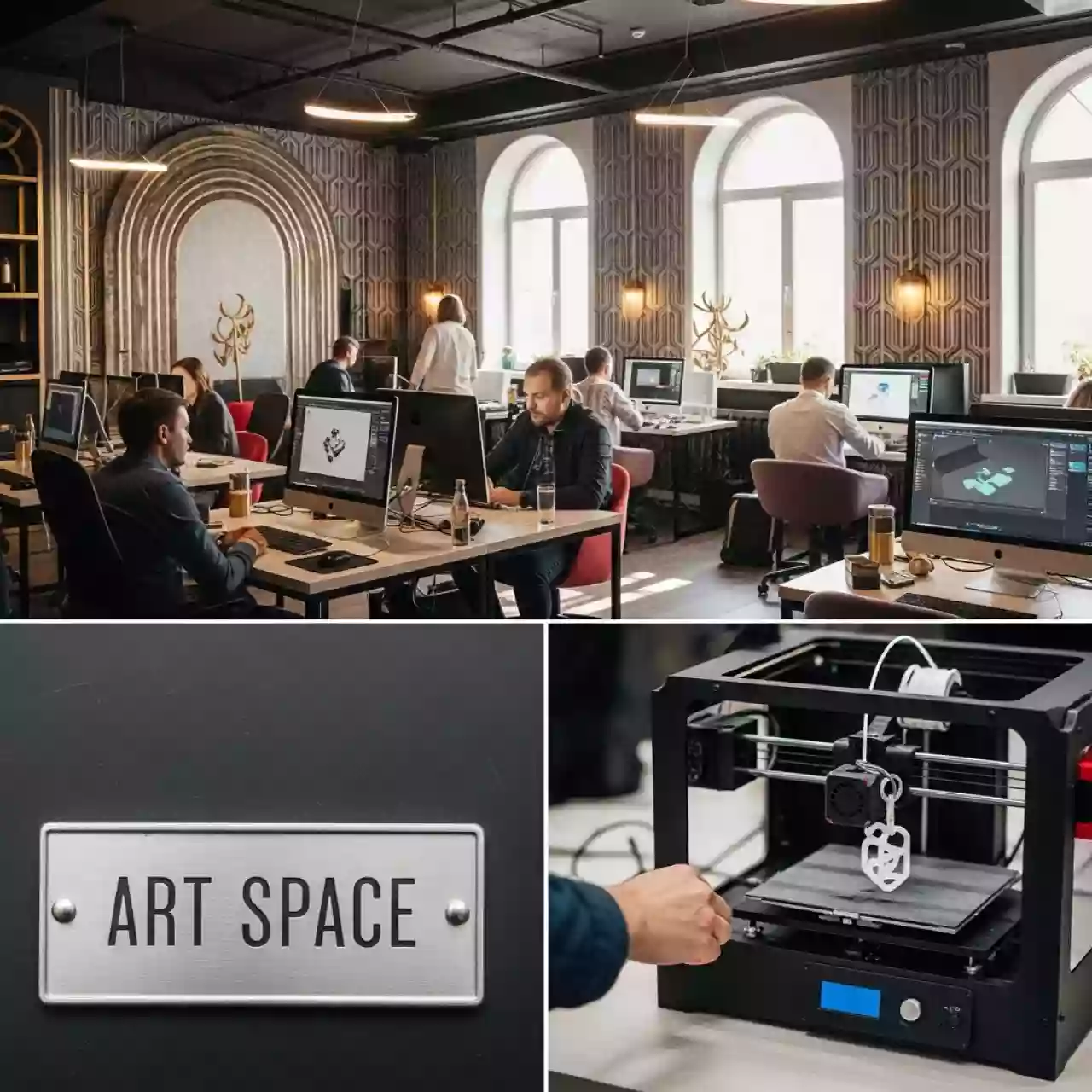 Аренда Мастер класс 3D моделирование брелков и медалей в комплексе «Дагомыс» — ART SPACE