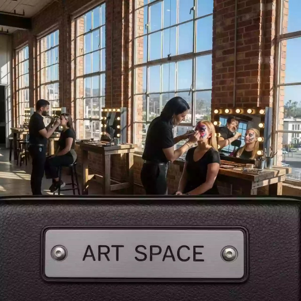 Аренда Мастер класс аквагрим на Хэллоуин в пляжном клубе Del Mar — ART SPACE