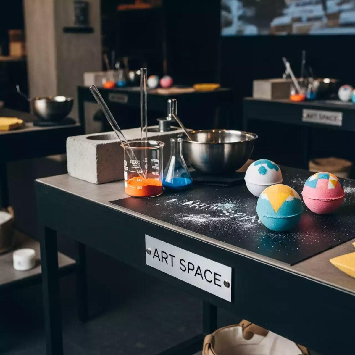 Аренда Мастер класс бомбочки для ванны в отеле «Богатырь» — ART SPACE