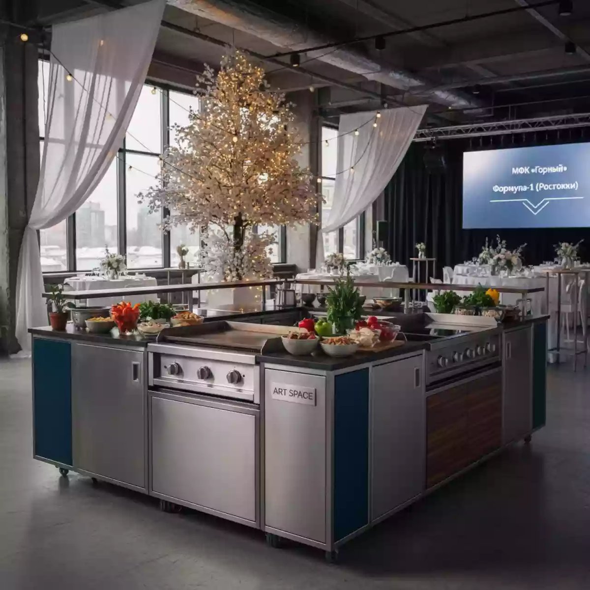 Аренда Мастер класс буррито в МФК «Горный» — ART SPACE