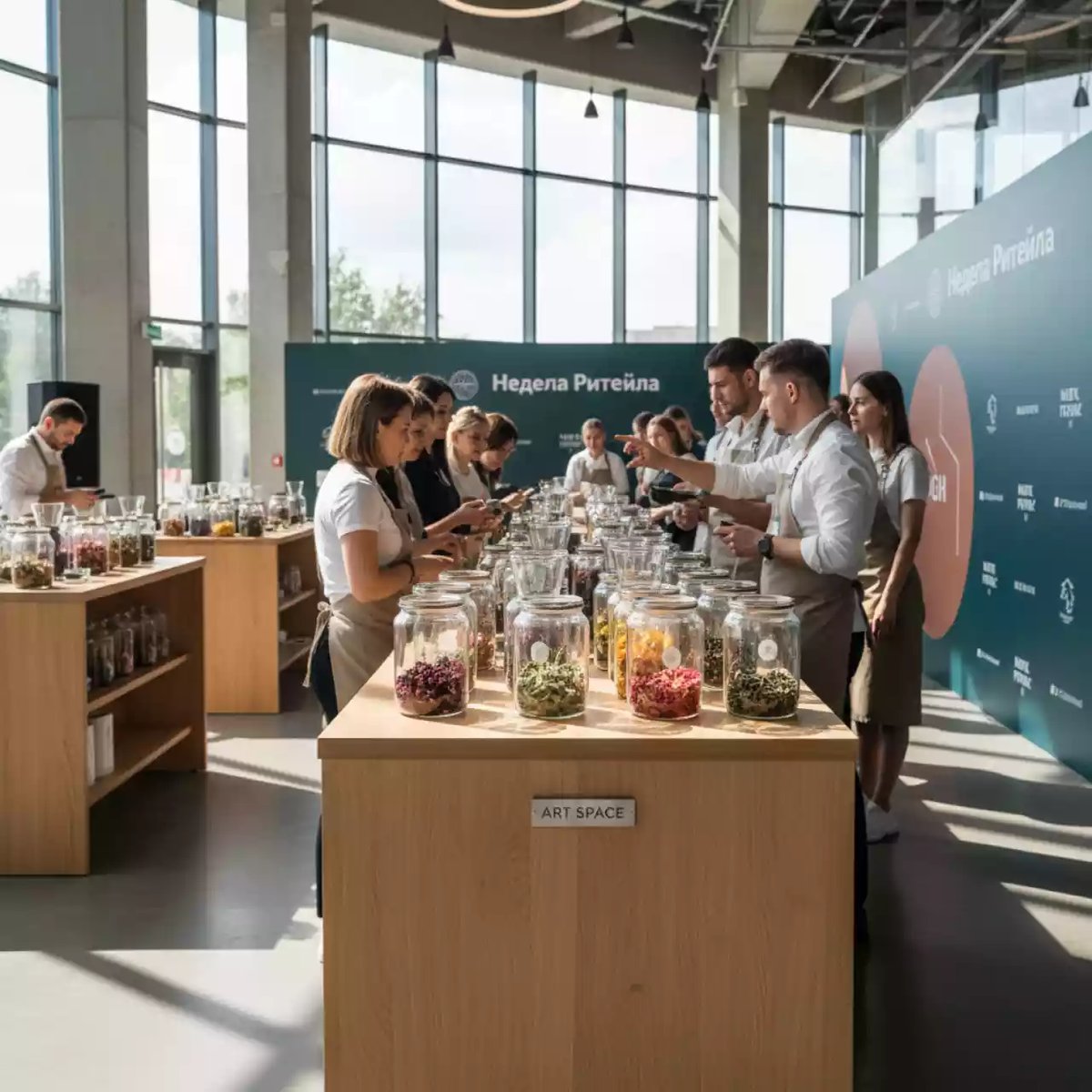 Аренда Мастер класс чайный купаж в МФК «Горный» — ART SPACE