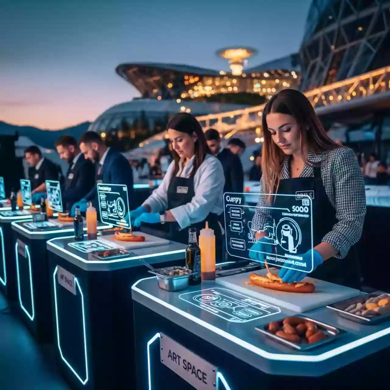 Аренда Мастер класс карривурст в Skypark Sochi — ART SPACE