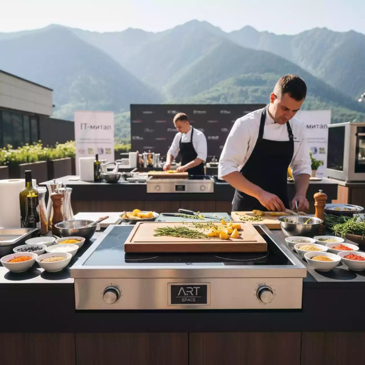 Аренда Мастер класс картофель по деревенски в Sochi Marriott Krasnaya Polyana — ART SPACE