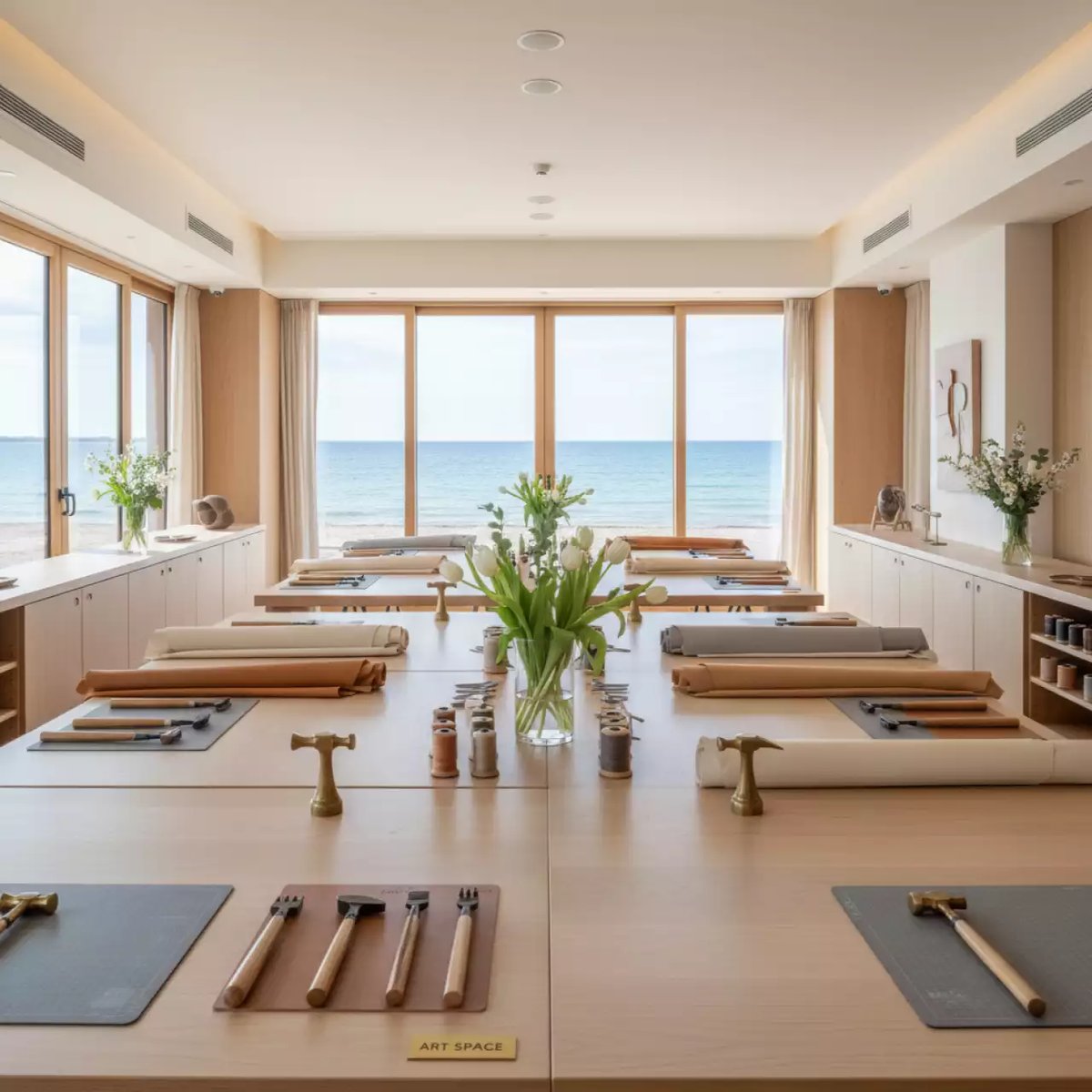 Аренда Мастер класс кожаные изделия в пляжном клубе Del Mar — ART SPACE