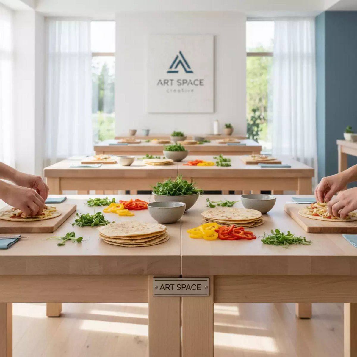 Аренда Мастер класс кулинарный кесадилья в Mövenpick Hotel — ART SPACE