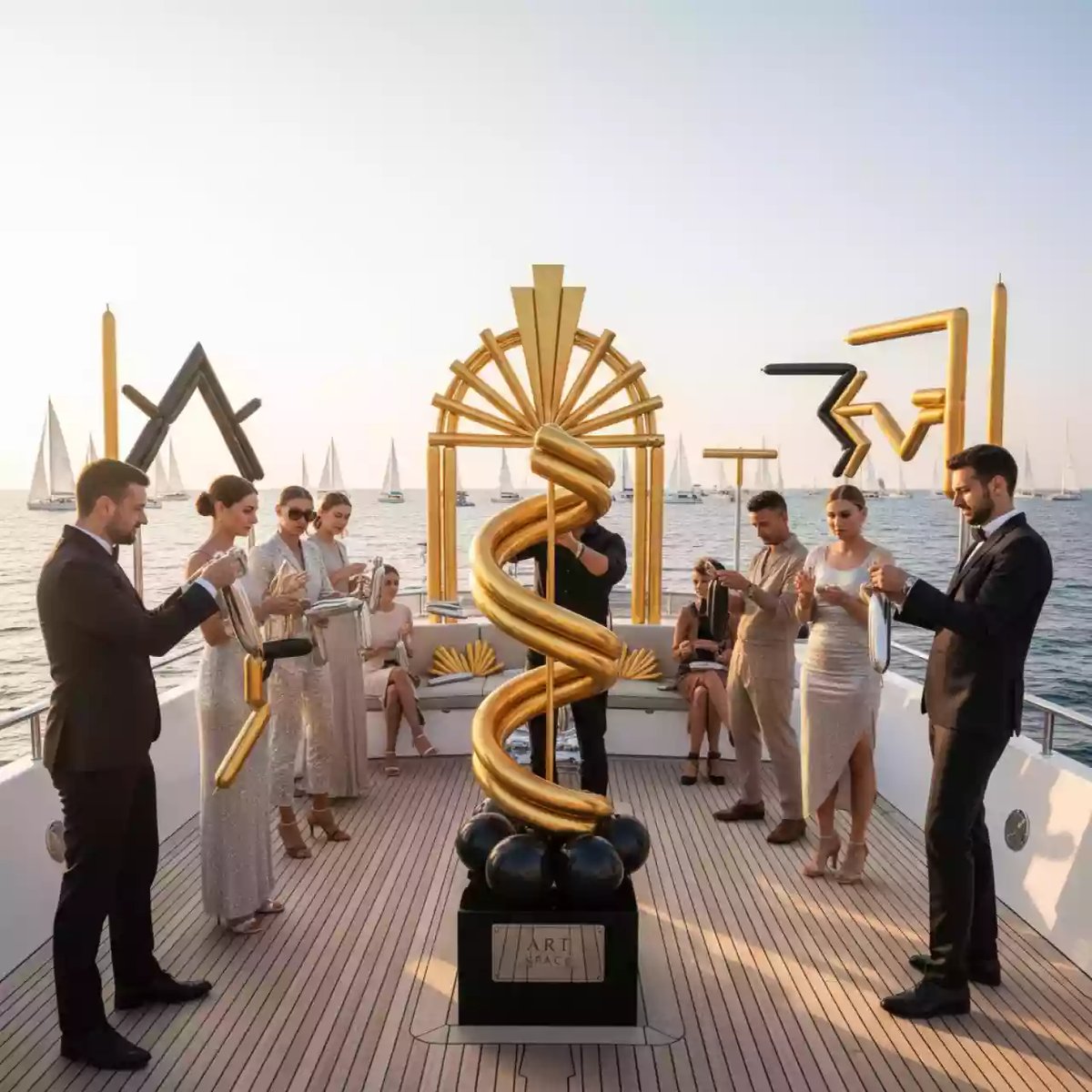 Аренда Мастер класс моделирование из воздушных шаров на парусной регате (Сочи) — ART SPACE