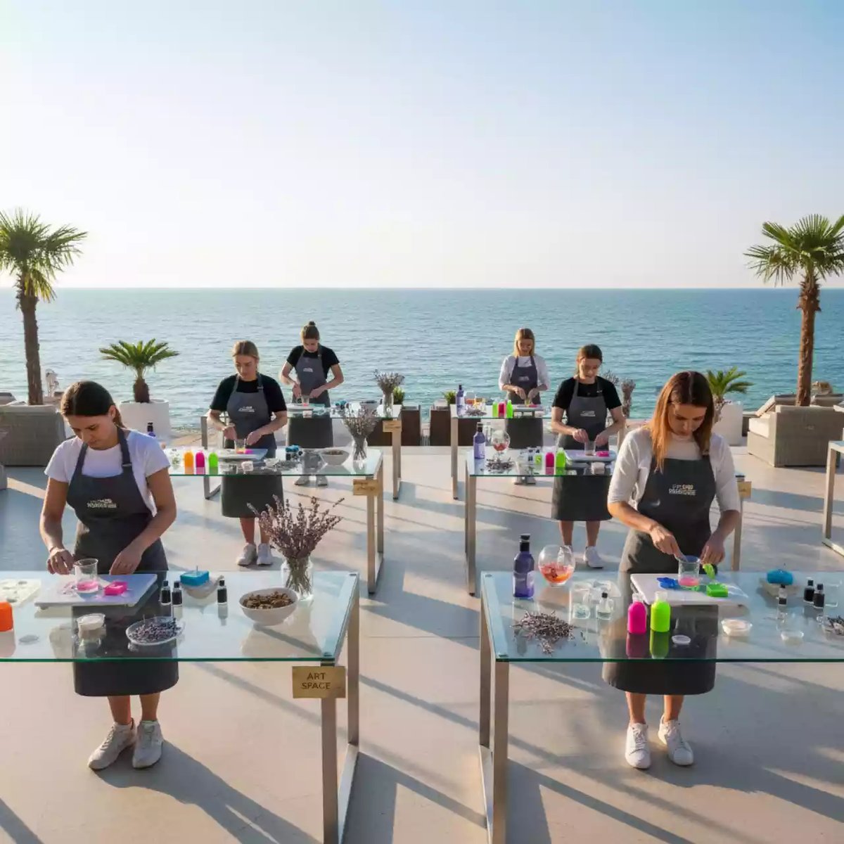 Аренда Мастер класс мыловарение в пляжном клубе Del Mar — ART SPACE