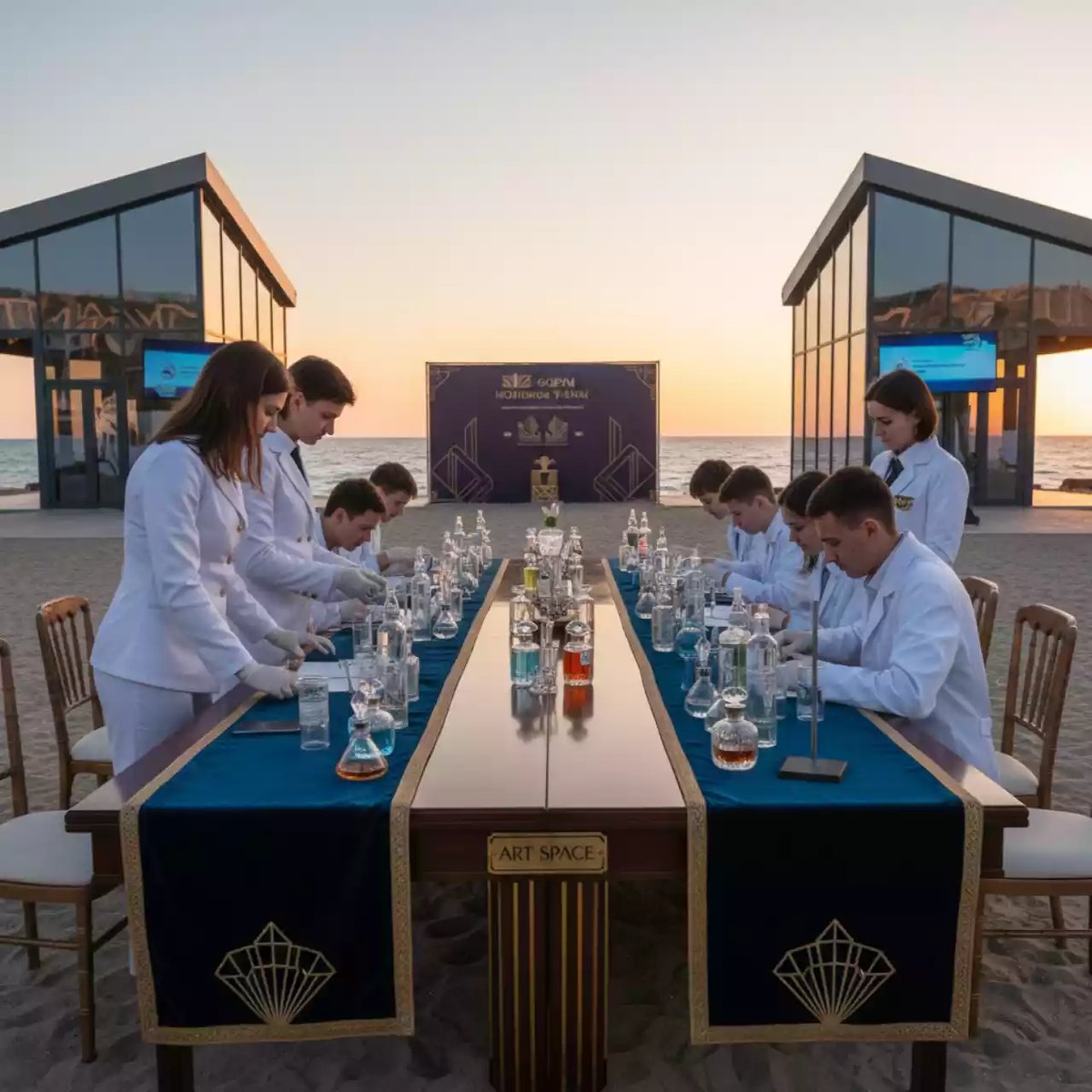 Аренда Мастер класс новогодний ароматизатор для дома на пляже «Ривьера» — ART SPACE