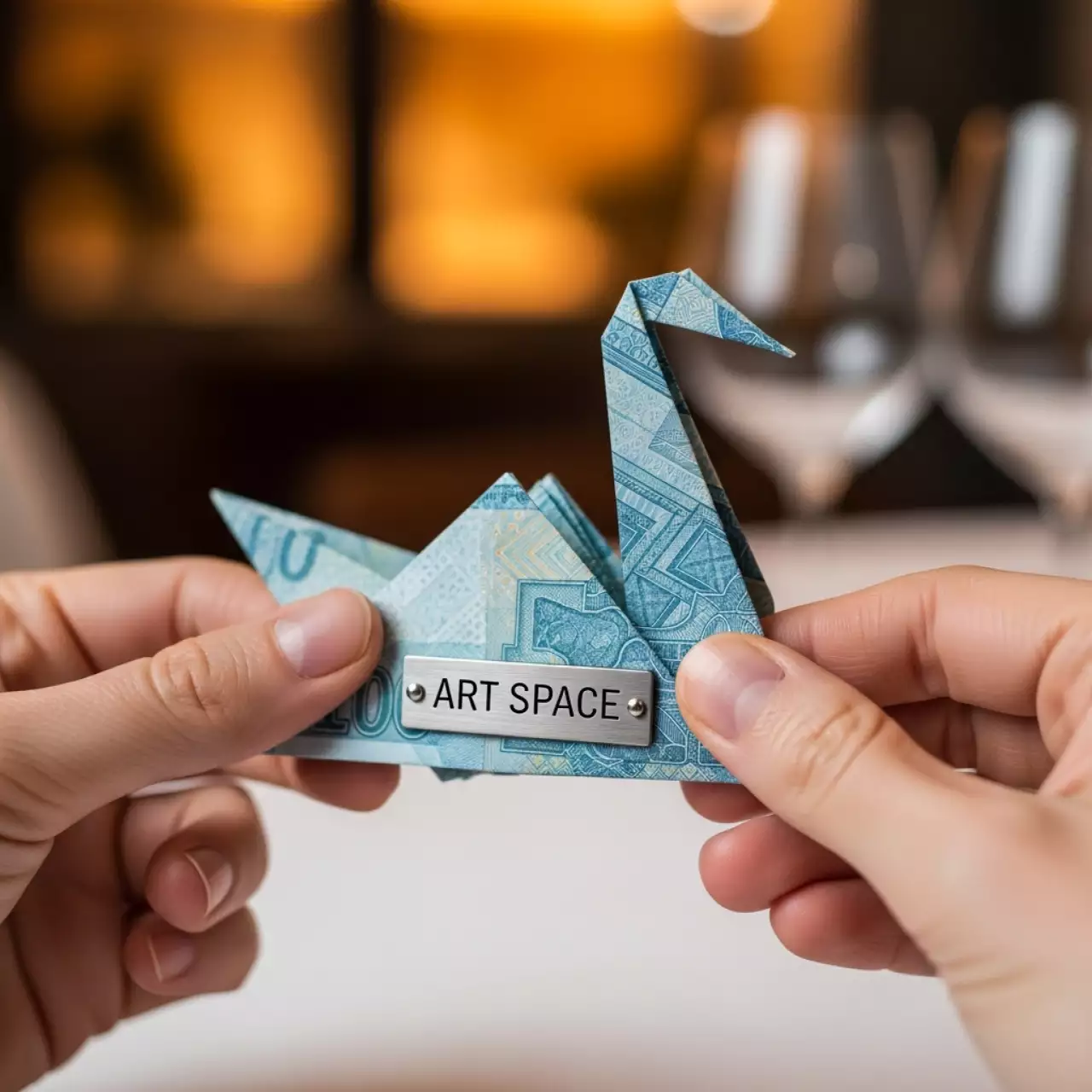 Аренда Мастер класс оригами из купюр в ресторане «Sanremo» — ART SPACE