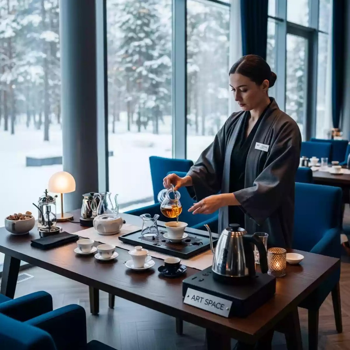 Аренда Мастер класс по чаю в санатории «Заполярье» — ART SPACE