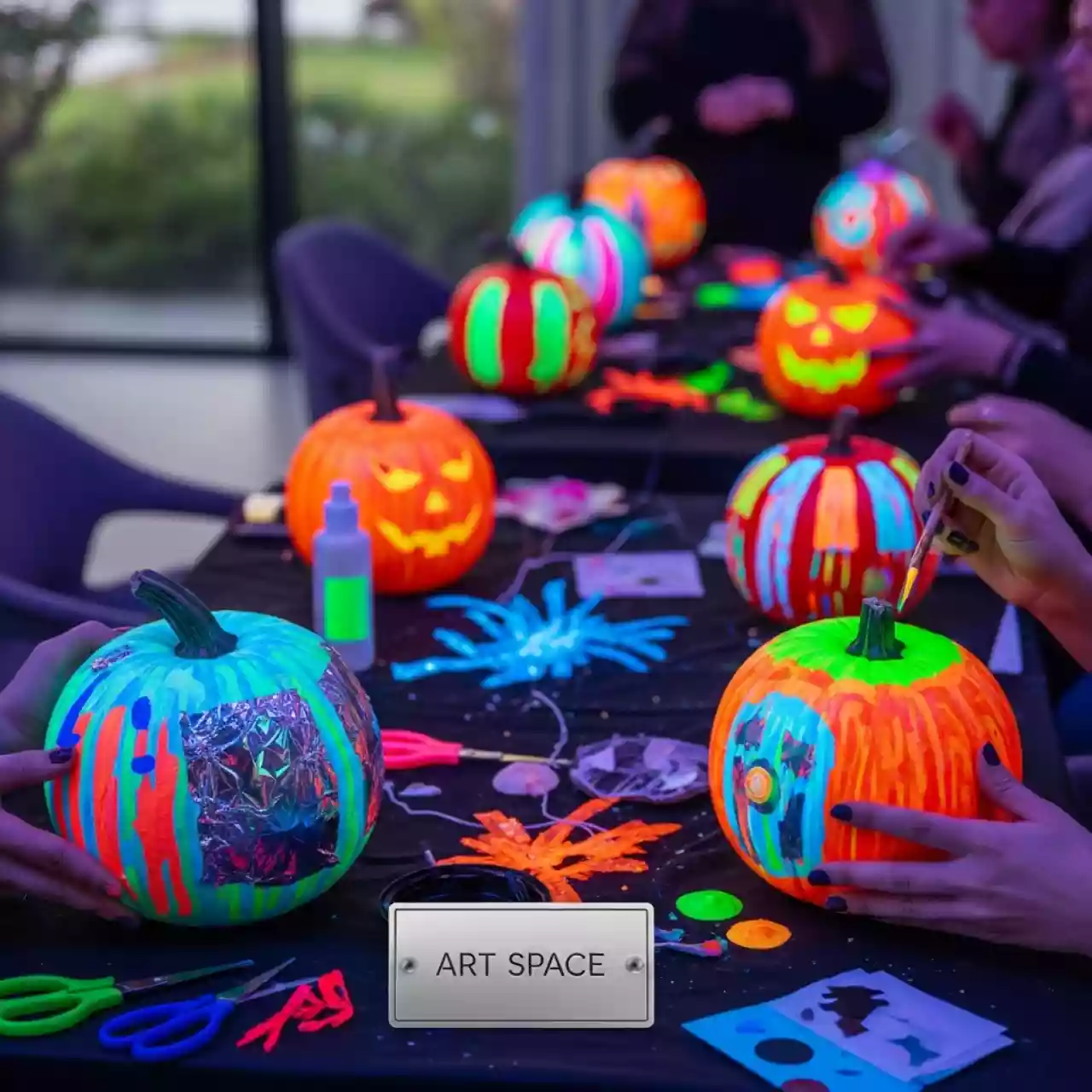 Аренда Мастер класс по декору тыквы на вилле «Анна» — ART SPACE