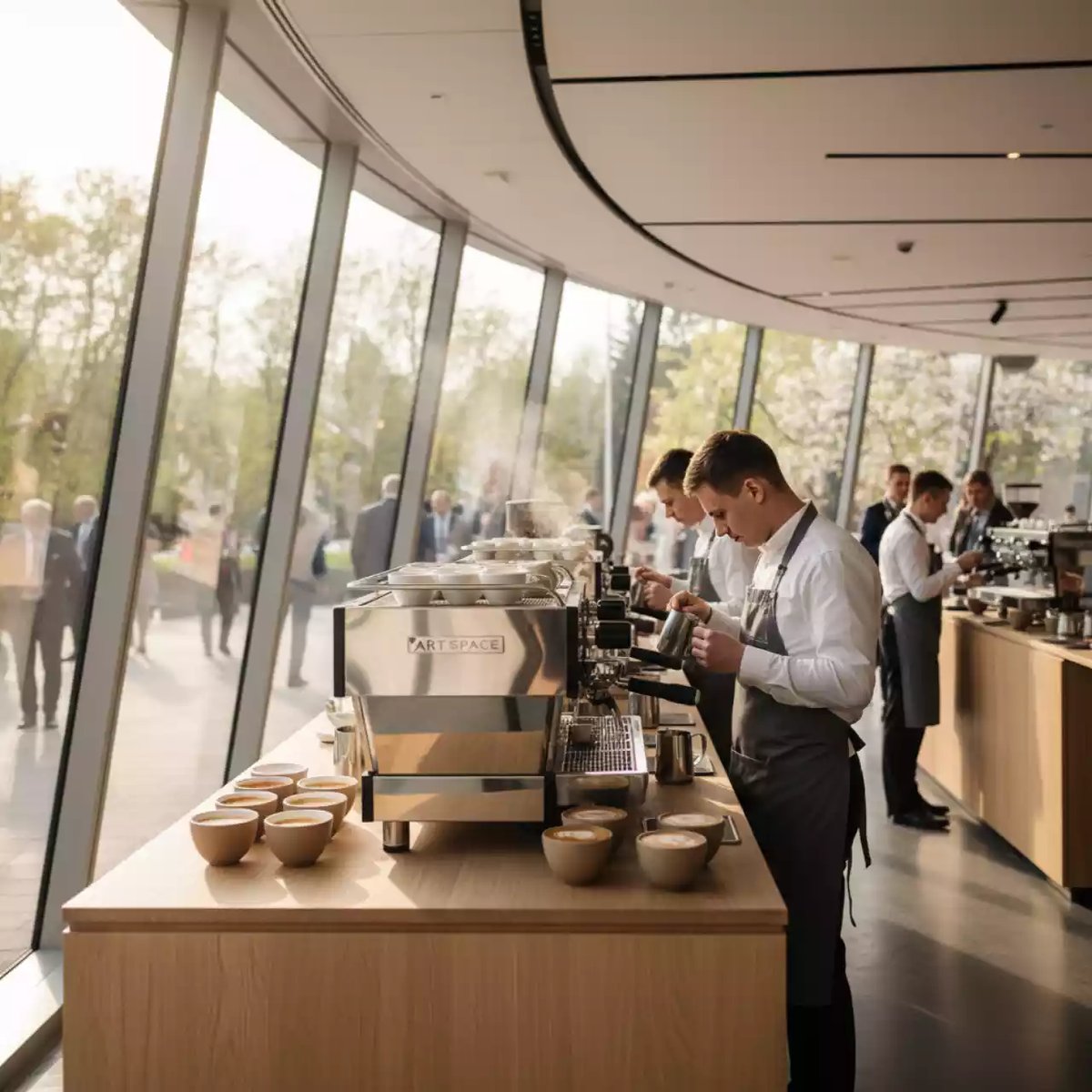 Аренда Мастер класс по кофе в ОКЦ «Галактика» — ART SPACE