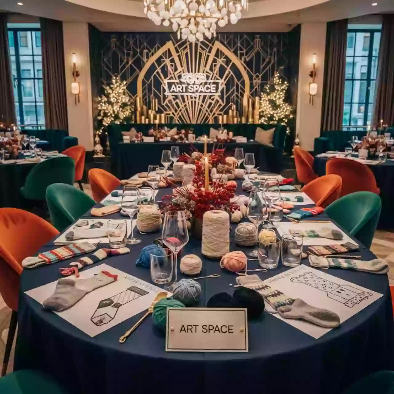 Аренда Мастер класс по носкам в ресторане «Магеллан» — ART SPACE