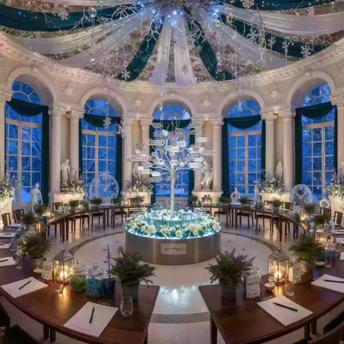 Аренда Мастер класс по новогоднему саду хороших привычек в парке «Ривьера» — ART SPACE