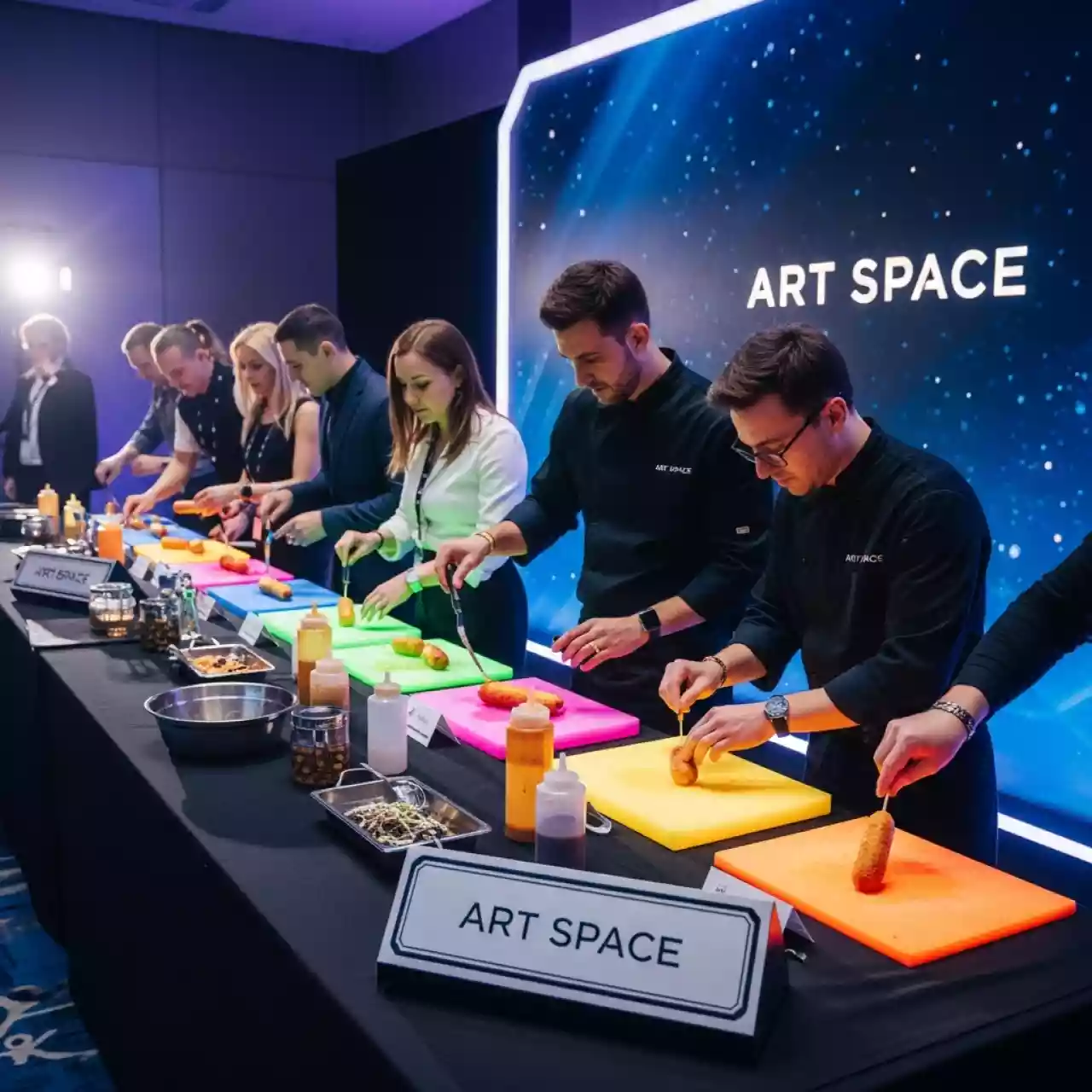 Аренда Мастер класс по приготовлению корн догов в отеле Hyatt Regency Sochi — ART SPACE