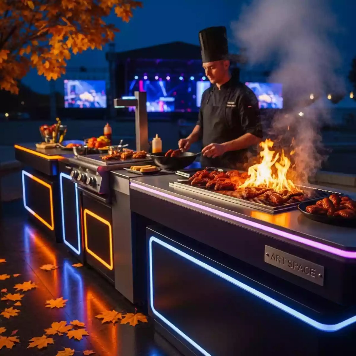 Аренда Мастер класс по приготовлению крыльев барбекю в Mercure Сочи Центр — ART SPACE