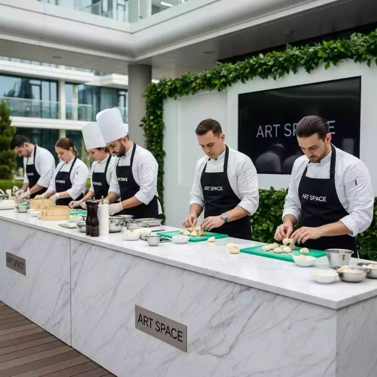 Аренда Мастер класс по приготовлению пельменей в комплексе «Дагомыс» — ART SPACE