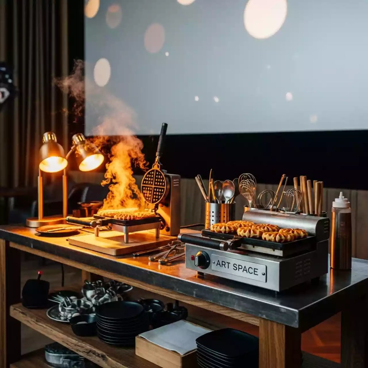 Аренда Мастер класс по приготовлению венских вафель в отеле Hyatt Regency Sochi — ART SPACE