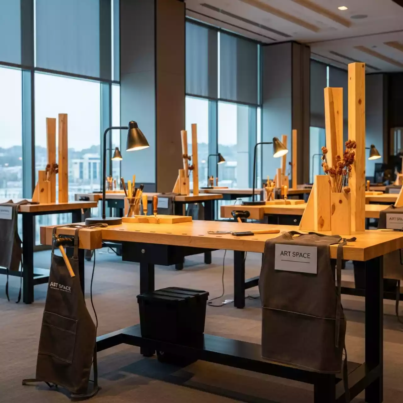 Аренда Мастер класс по работе с деревом в Radisson Collection Paradise — ART SPACE