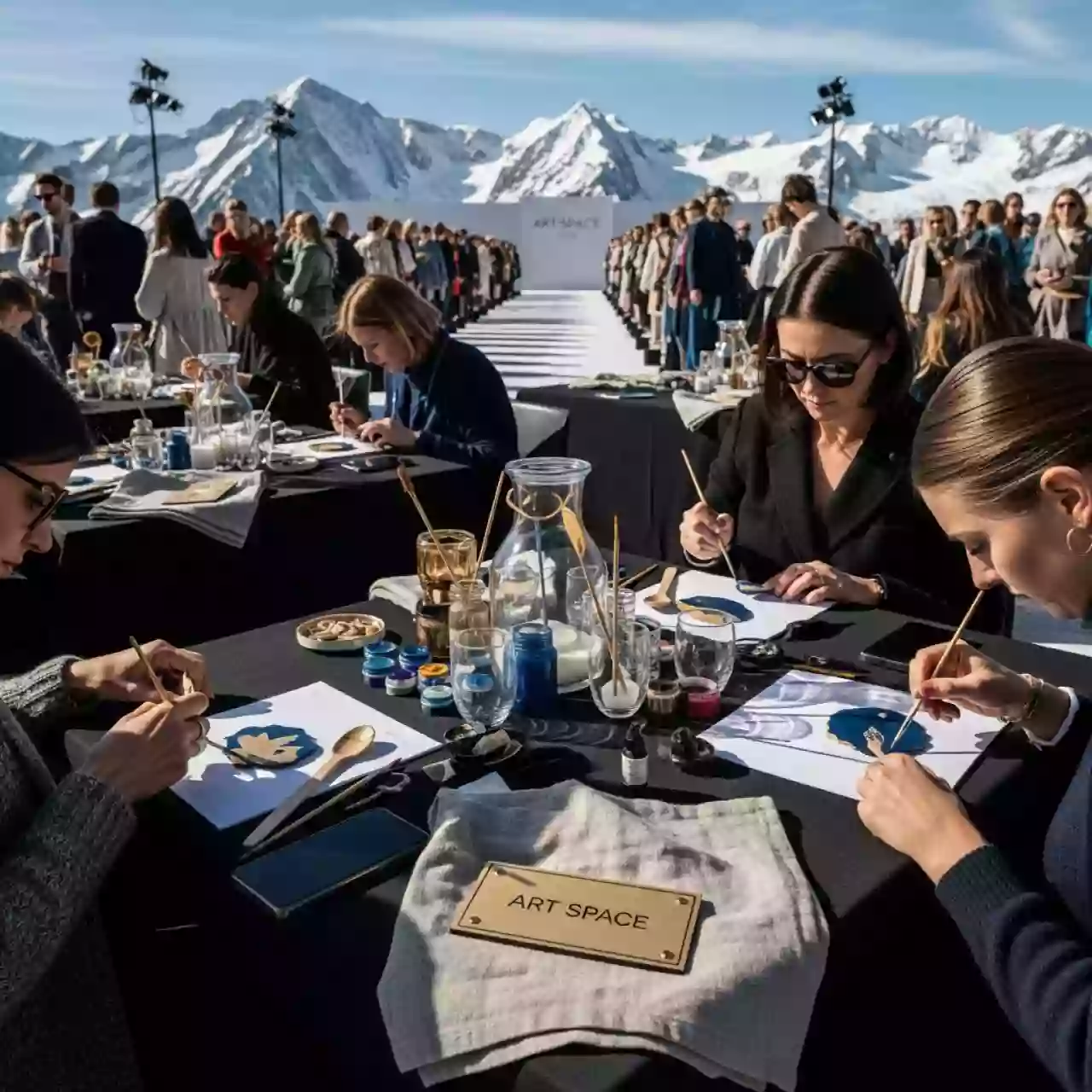 Аренда Мастер класс по росписи деревянных ложек на площадке Rosa Peak (2320м) — ART SPACE