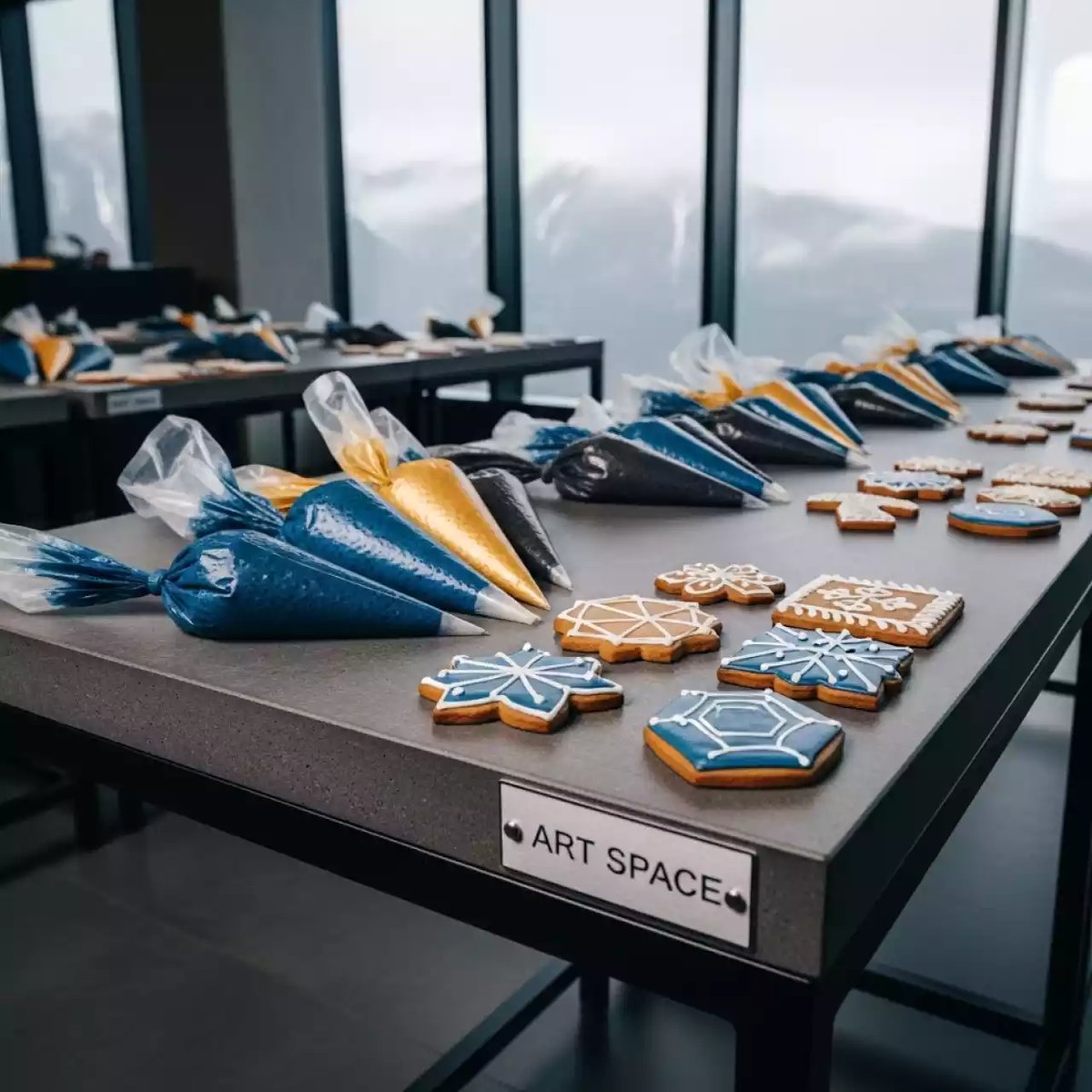 Аренда Мастер класс по росписи имбирных пряников в Radisson Hotel Rosa Khutor — ART SPACE