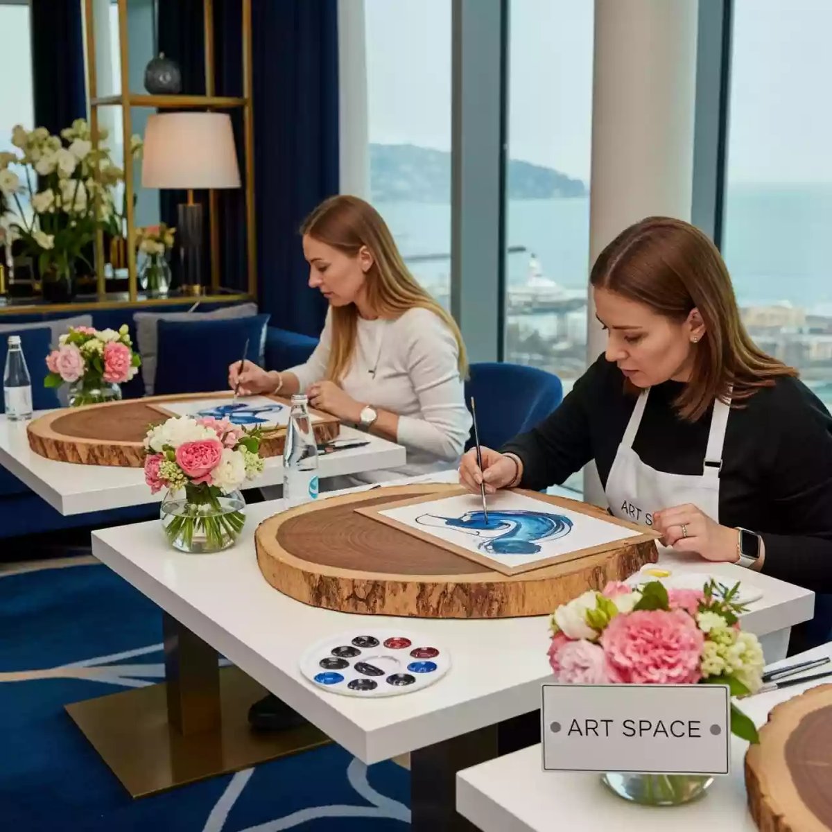 Аренда Мастер класс по росписи на спилах в Pullman Sochi Centre — ART SPACE