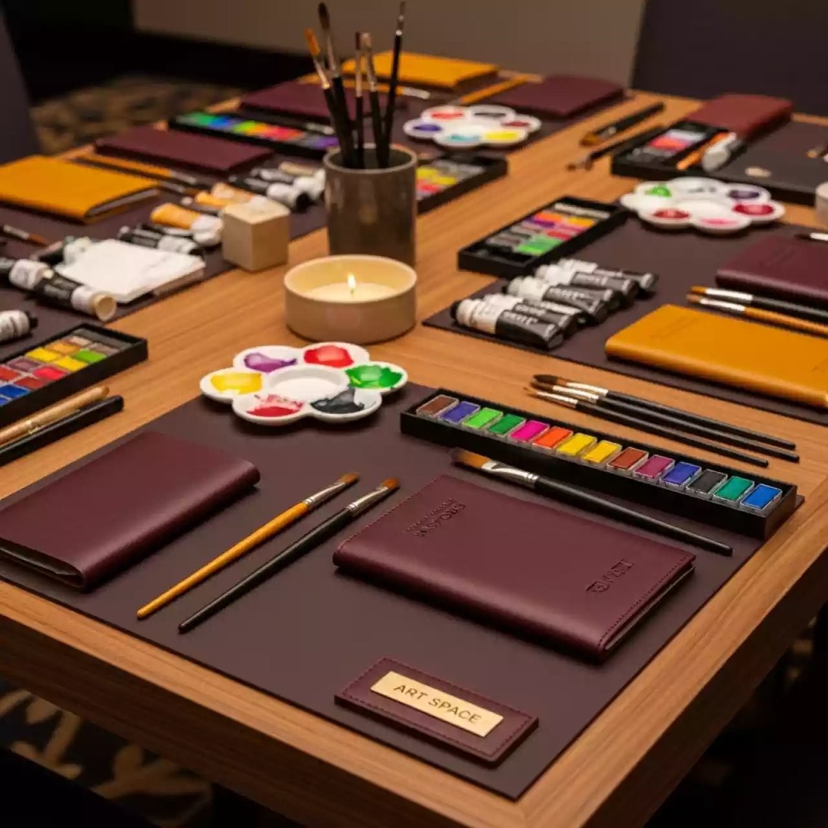 Аренда мастер класс по росписи обложки для паспорта в Маринс Парк Отеле — ART SPACE