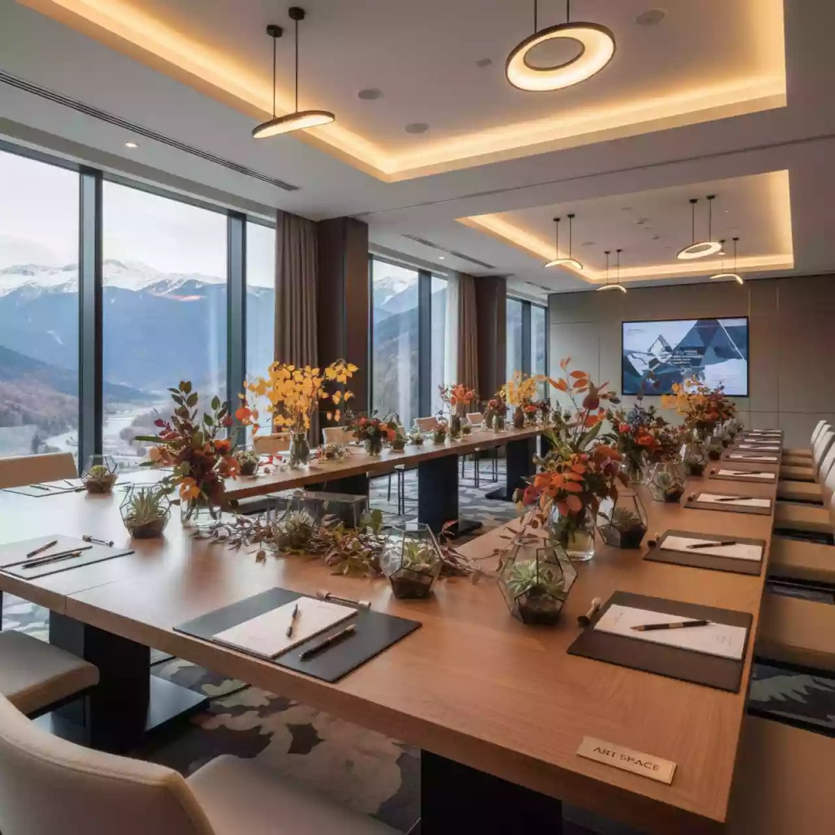 Аренда Мастер класс по созданию флорариумов в Radisson Hotel Rosa Khutor — ART SPACE