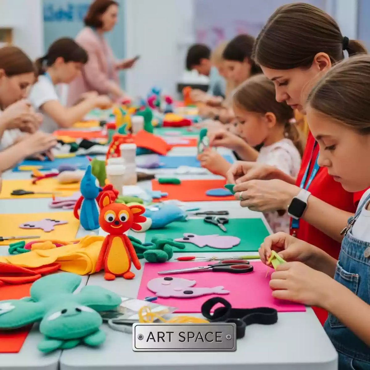 Аренда Мастер класс по созданию игрушек из фетра на курорте «Газпром» (Альпика) — ART SPACE