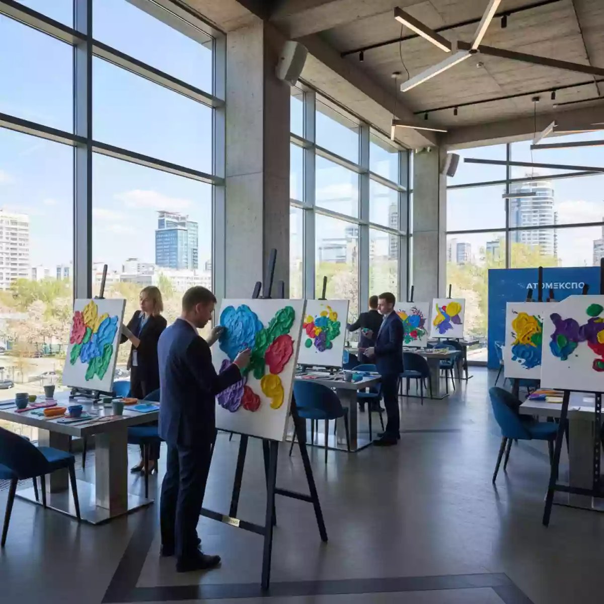 Аренда Мастер класс по созданию картин из пластилина в ресторане «Высота 5642» — ART SPACE