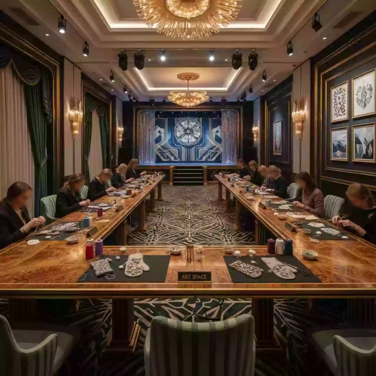 Аренда Мастер класс по варежкам в Green Flow Hotel — ART SPACE