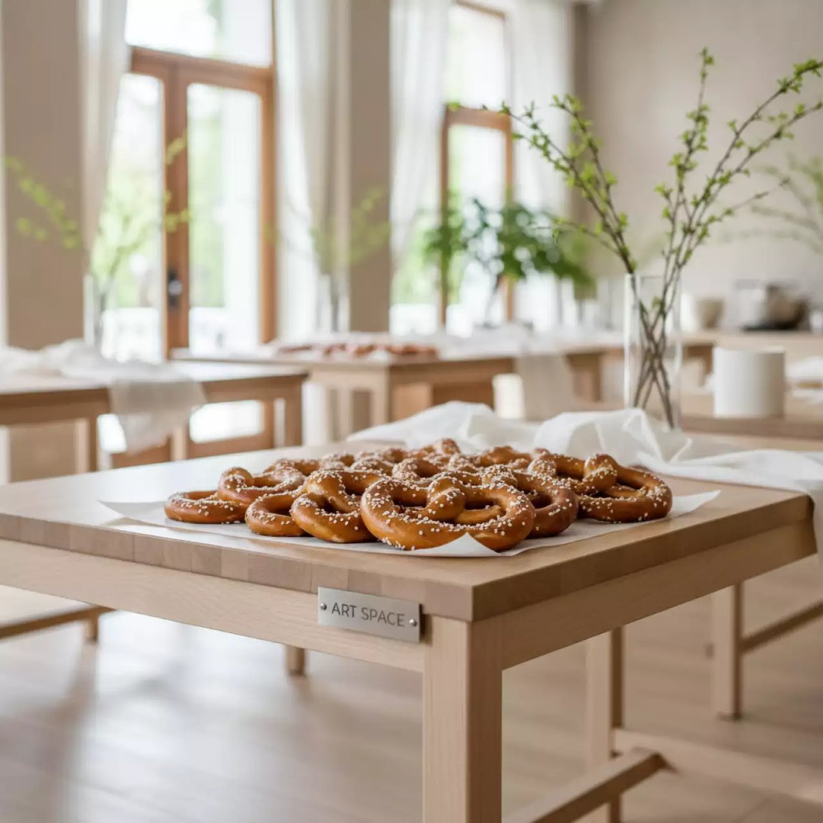 Аренда Мастер класс приготовление брецелей в санатории «Октябрьский» — ART SPACE