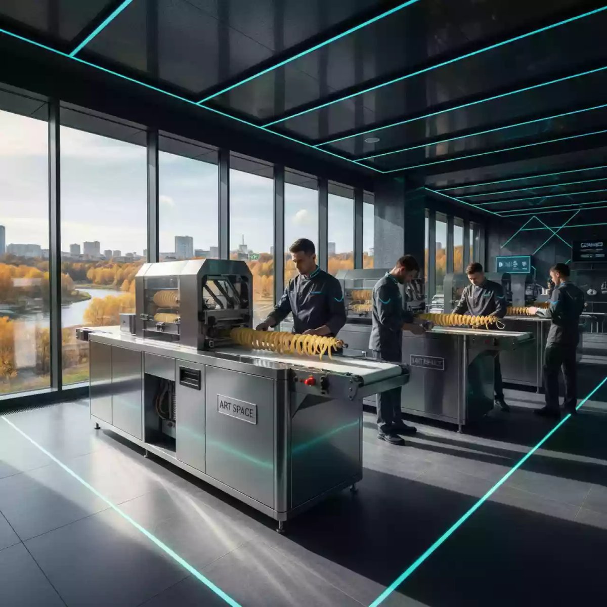 Аренда Мастер класс приготовление картофеля твист в Университете «Сириус» — ART SPACE