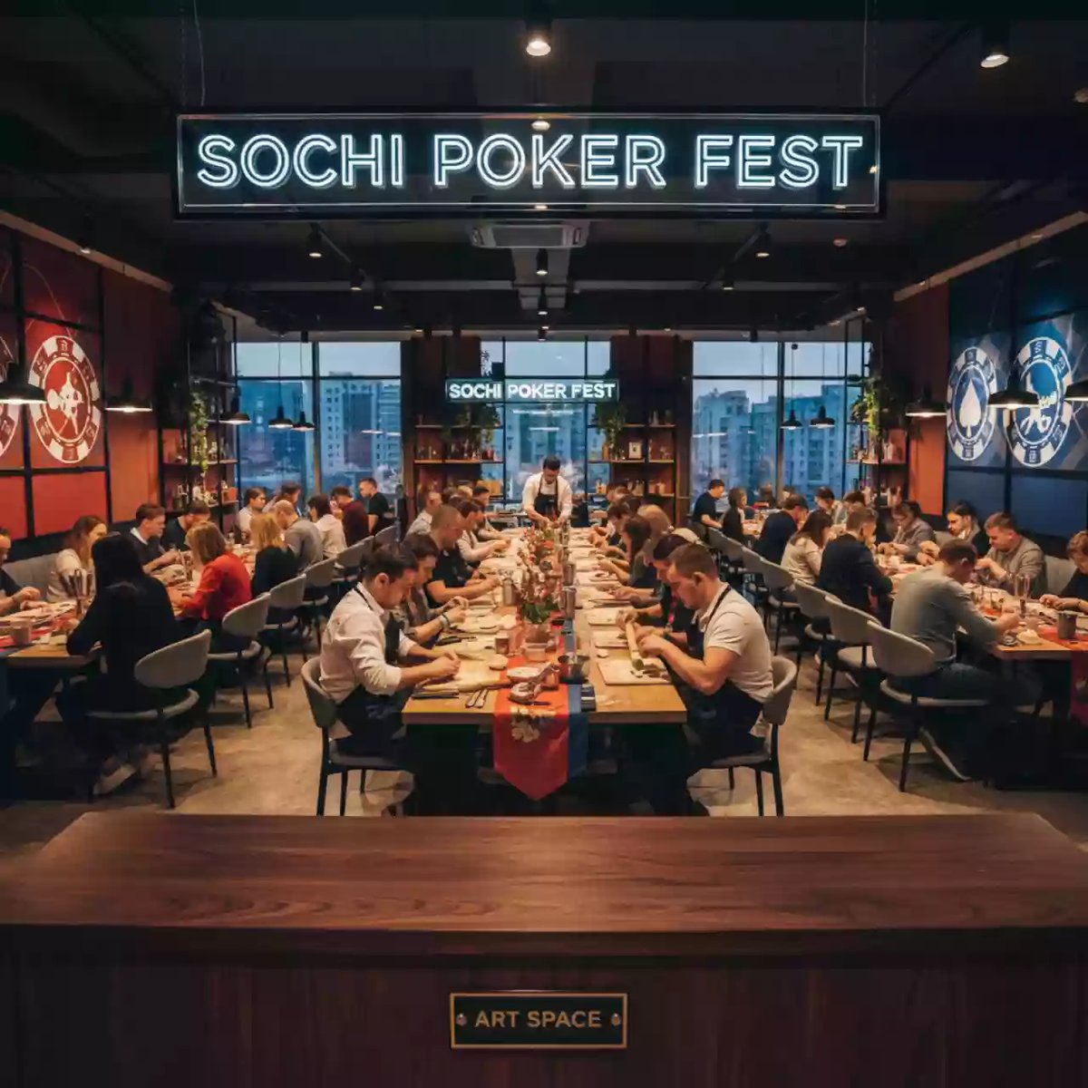 Аренда Мастер класс приготовление пельменей в Маринс Парк Отеле — ART SPACE