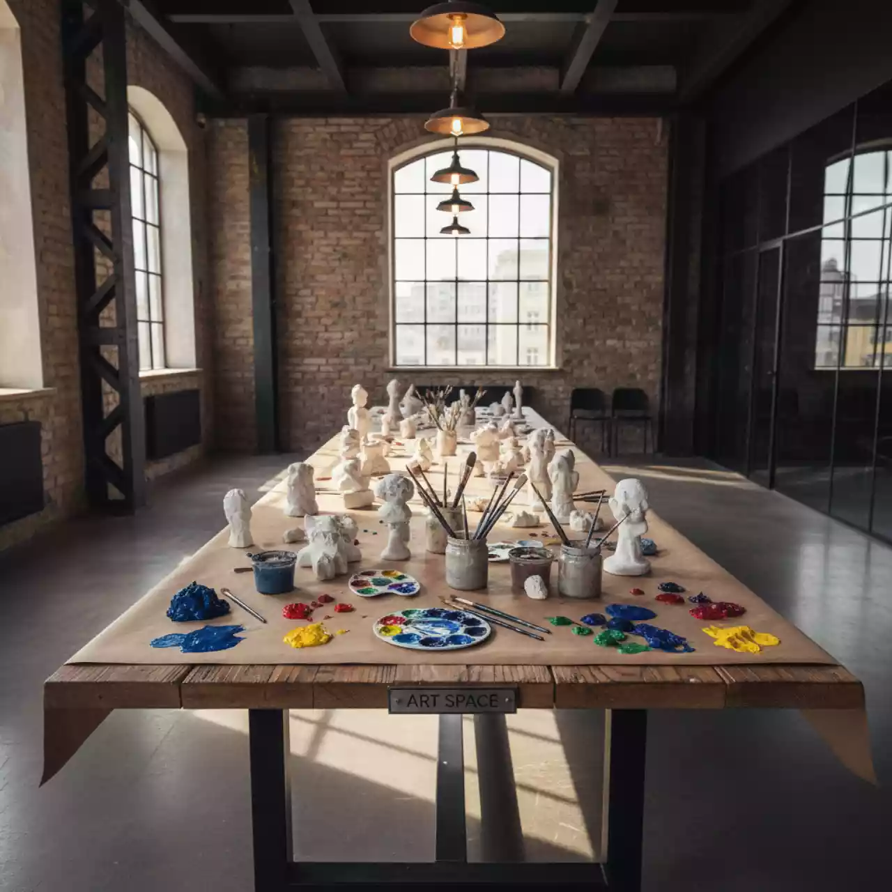 Аренда Мастер класс роспись гипсовых фигурок в Stella di Mosca — ART SPACE