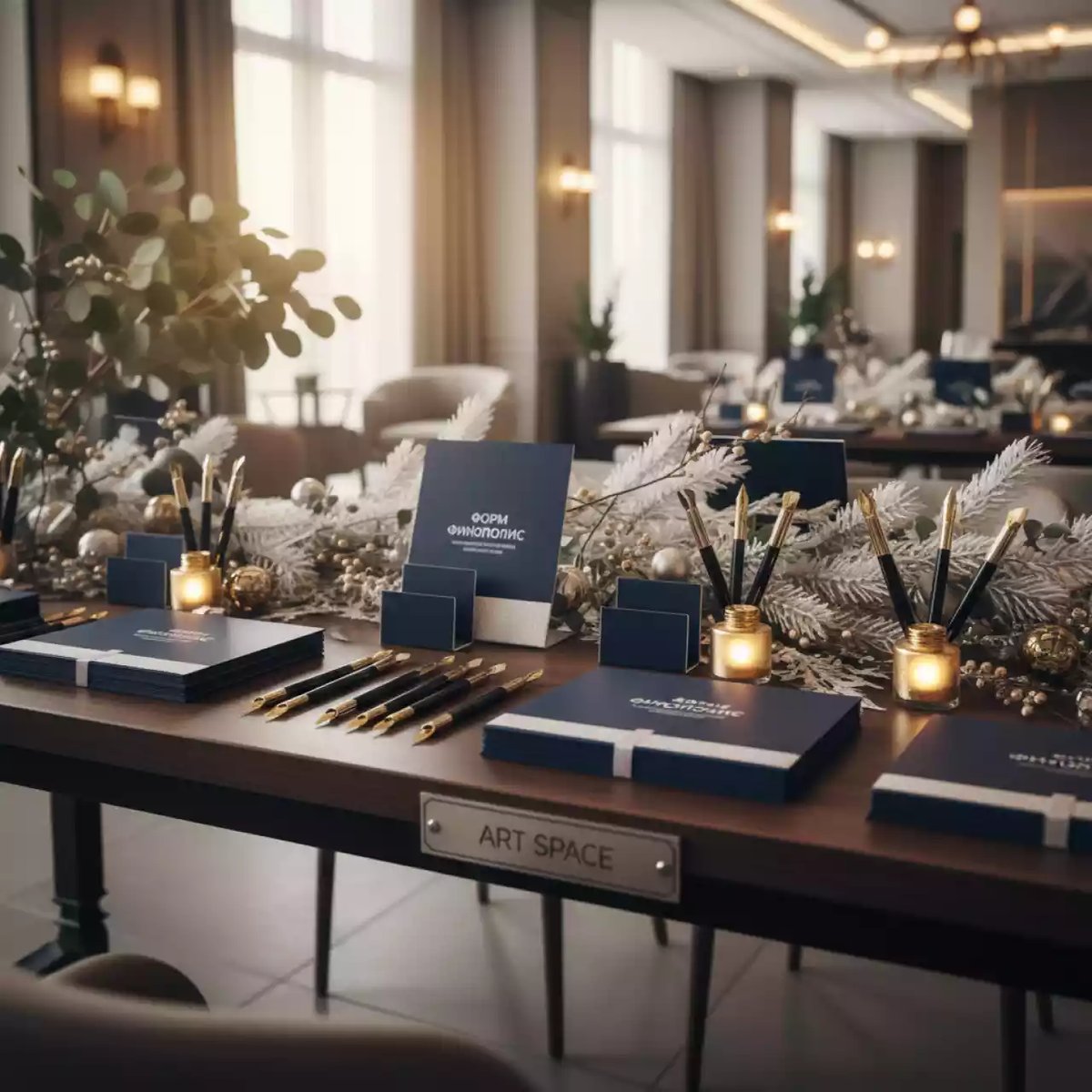 Аренда Мастер класс создание новогодней открытки в Alpha Sirius — ART SPACE