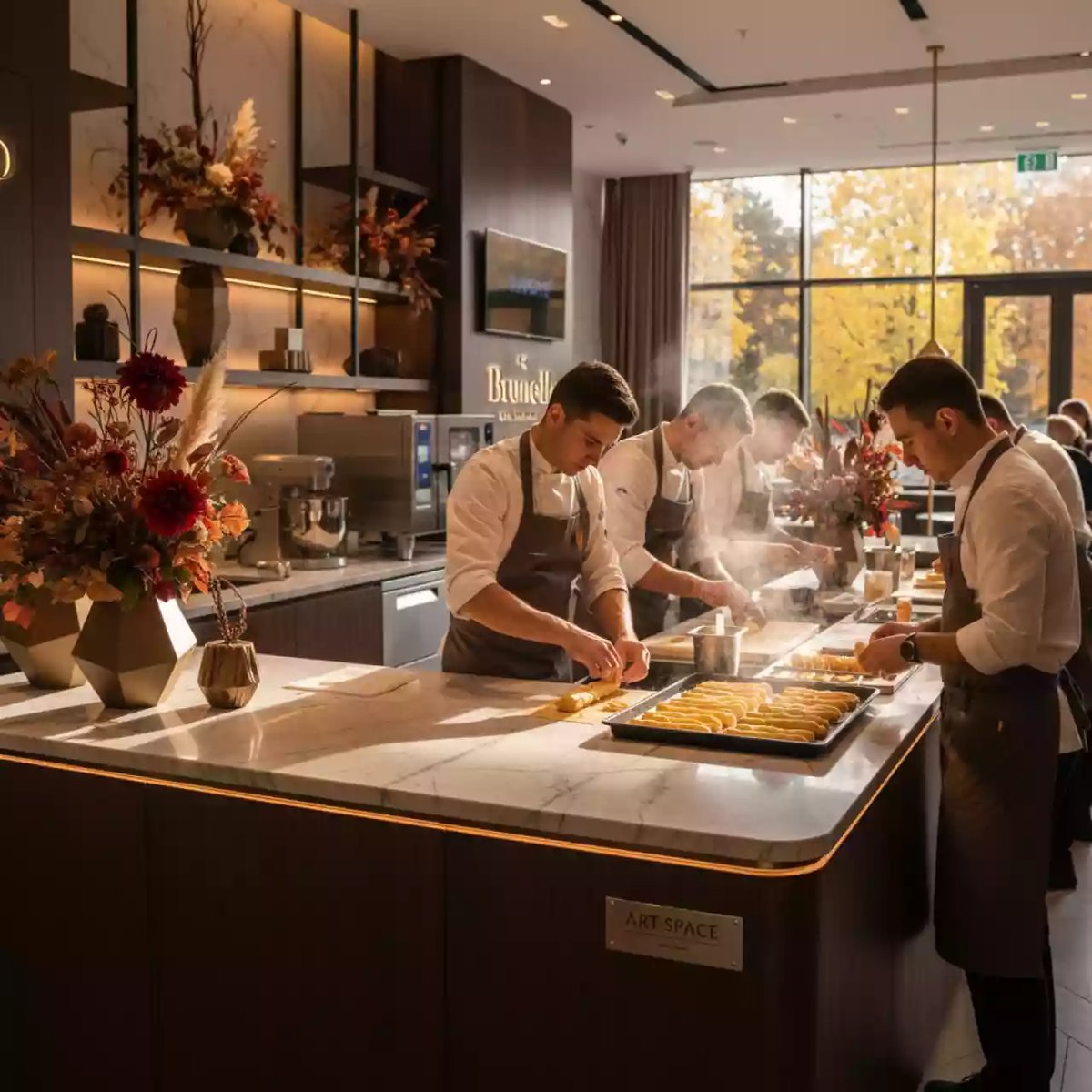 Аренда Мастер класс сырные палочки в ресторане «Brunello» — ART SPACE