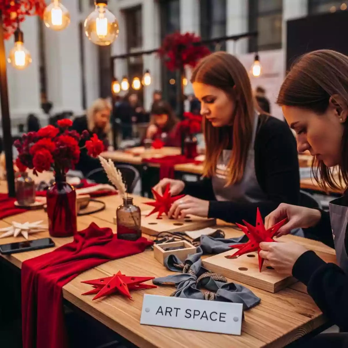 Аренда Мастер класс Звезда Победы на Медальной площади — ART SPACE