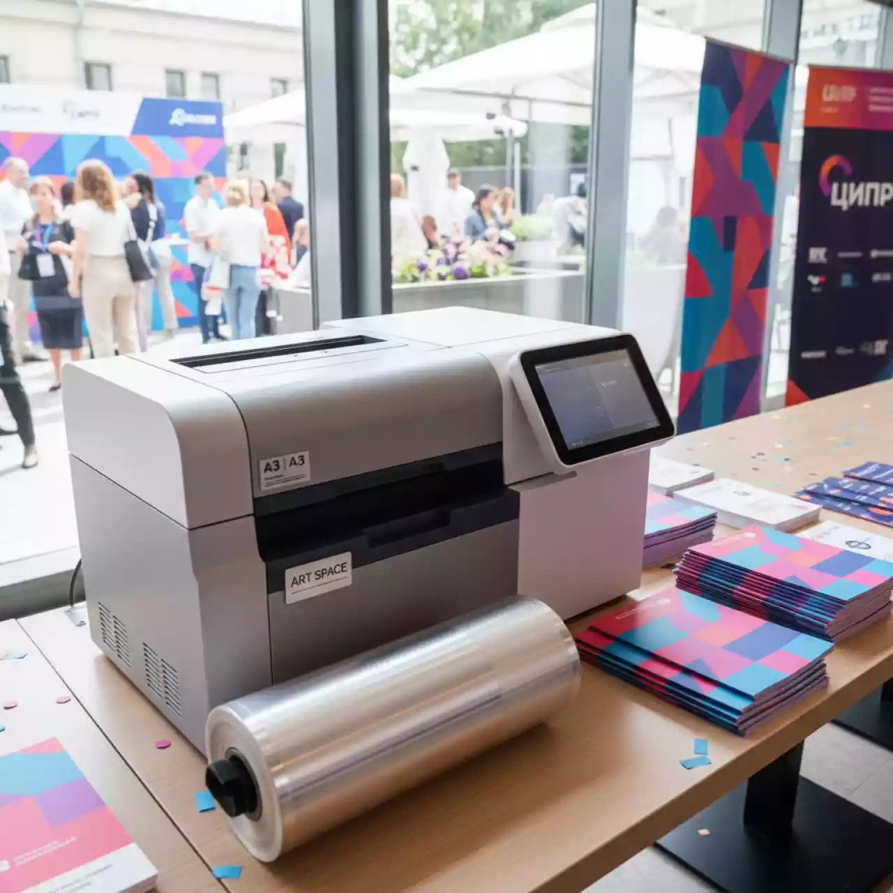 Аренда Мастер пленка для дупликаторов A3 Duplo DP 650L в ресторане «Паруса» — ART SPACE